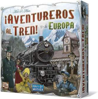 JGO. DE MESA %%%#161;AVENTUREROS AL TREN! EUROPEGI 8