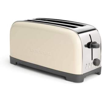 TOST. TAURUS VINTAGE CREAM 2R LARGA CREMA 1400W