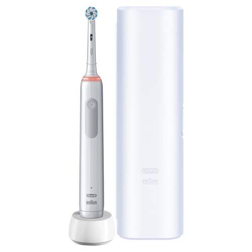Cepillo Dental Oral-B Pro 3 3500 Blanco + Estuche - 3 Modos Limpieza