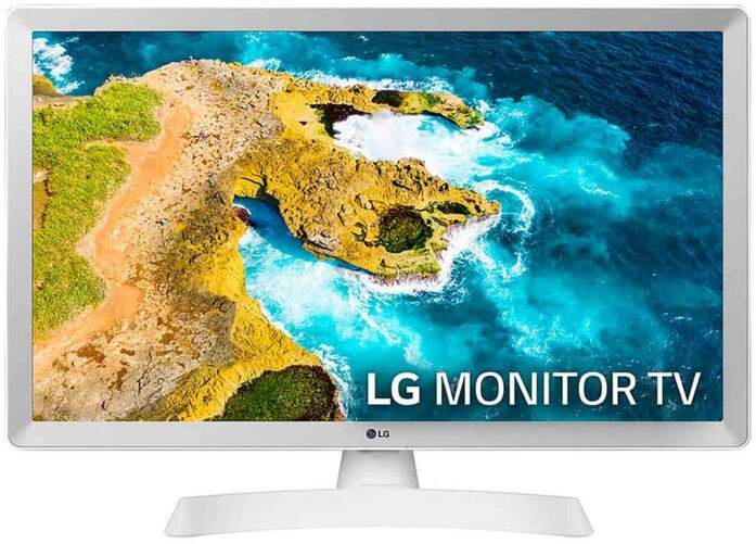 TV 24" LG 24TQ510S-WZ Blanco - HD, Smart TV WebOS22, WiFi, Modo Cine Juego, Asistentes Voz