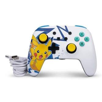 MANDO POWER A NINTENDO SWITCH CON CABLE PIKACHU