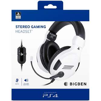 AURICULARES NACON LICENCIA PLAYSTATION BLANCO