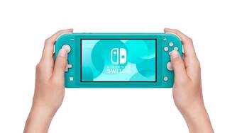CONSOLA NINTENDO SWITCH LITE AZUL TURQUESA