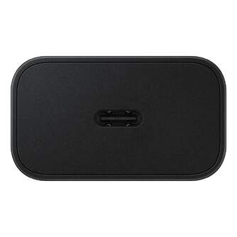 CARGADOR SAMSUNG 1XUSB C DE 25W NEGRO