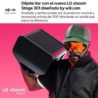 ALTAVOZ LG XBOOM STAGE 301 2.1 BT IPX4 BAT.12H