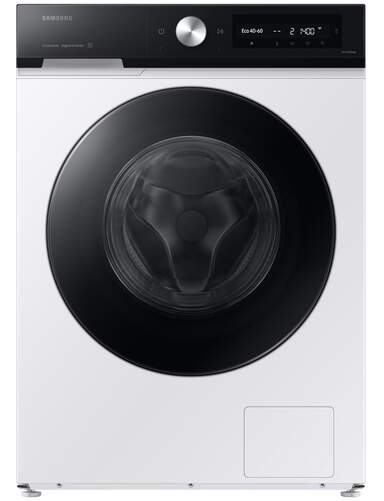 Lavadora Samsung WW90DB7U94GEU3 - 9 kg, 1400 rpm, Clase A-20%, Antibacteriano, Blanco