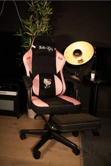 SILLA GAMING KONIX KX HELLO KITTY GAMING CHAIR
