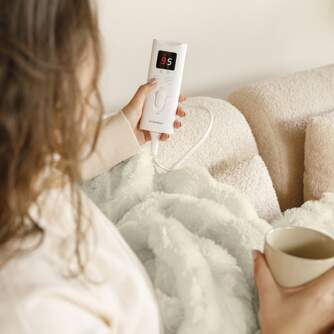 MANTA SOLAC KRAKOVIA  140X180CM 165W LAV 9T