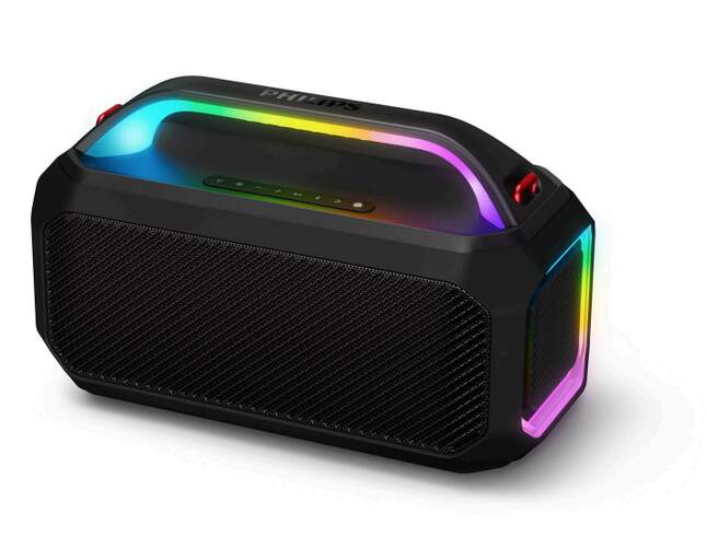 Altavoz Philips TAS7000EB/00 - 50W RMS, Bater&iacute;a 24h, Bluetooth 5.4, Luz RGB, Resist. Agua IPX7