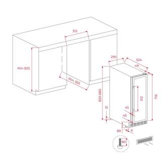 VINOTECA TEKA RVU10020 113610004