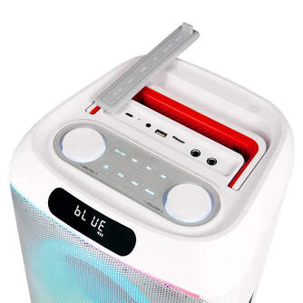 ALTAVOZ TROLLEY AIWA KBTUS490 BLANCO KARAOKE 450W