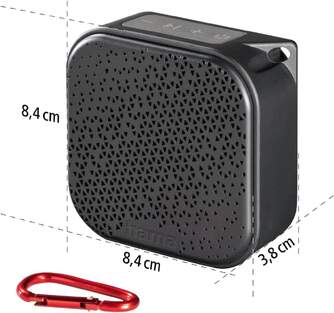 ALTAVOZ HAMA 00188224 BT POCKET 3.0 NEGRO