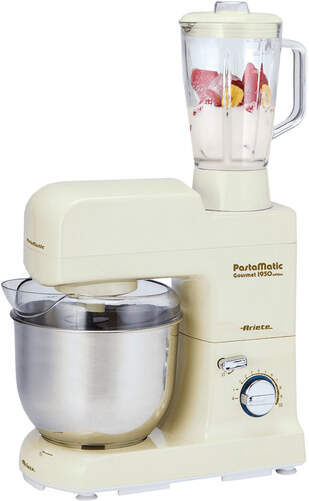 Robot Cocina aRIETE 1596/11 - 1500 W, 4,2L + 1,5 L, Inox, Beiige