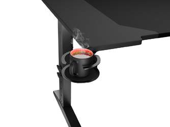 MESA GENESIS HOLM MODULAR 120 RGB NEGRO 120X75 CM