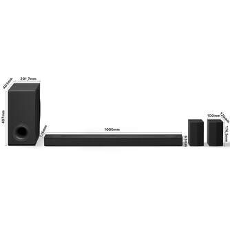 BARRASONIDO LG S80TR 5.1.3 580W DOLBY ATMOS DTSX