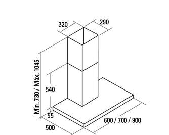 CAMP. CATA ST6000XA 60CM INOX 02060309