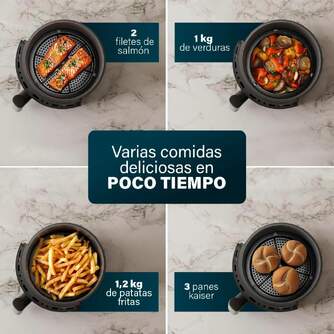 FREIDORA AIRE PRINCESS CYCLONE VISION 5L 1500W