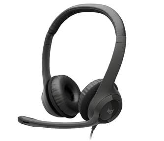 AURICULARES LOGITECH USB HEADSET H390 MICROFONO