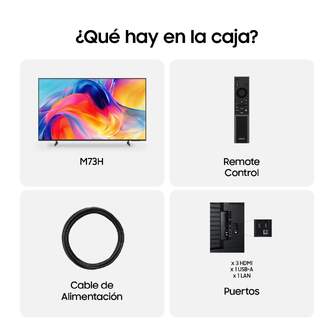 TV SAMSUNG 43%%%quot; TU43M73H UHD MINILED SMARTTV 120HZ