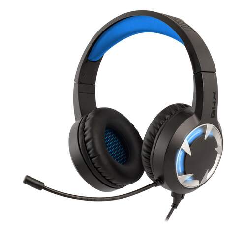 Auriculares Gaming NGS GHX-510 - Cable 2.2m, Micro, 40mm, Luz Azul, 32 Ohms, 15mW