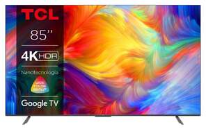 TV TCL 85" D-LED 85P735 - 4K Ultra HD, Android TV, Dolby Vision/Atmos 60W, HDMI 2.1, HDR10+
