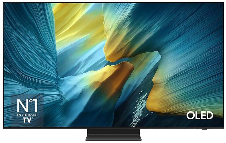 TV Samsung 77" TQ77S95F - 4K Ultra HD, OLED, Smart TV Tizen, 165 Hz, 70 W RMS, HDR10+