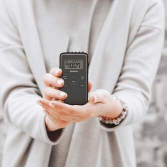 RADIO BOLSILLO SANGEAN DT-140 GRIS/NEGRO FM/AM