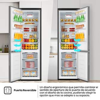 FRICOM. HISENSE RB440N4GWD 201x60 CRISTAL BLANCO