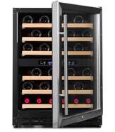 Vinoteca Vinobox V50GC2TN - 63 litros para 50 botellas, 2 zonas temperatura, 41 dB, 6 estantes