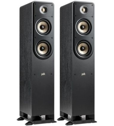 Pareja Altavoces Polk S50 Elite Negro - HiFi, Dynamic Balance, Tweeter 1", Woofer 5.25", 5 Vías
