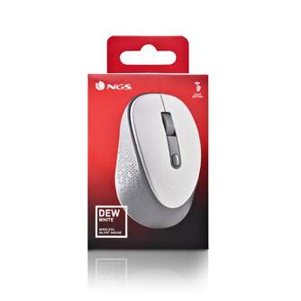 RATON NGS WIRELESS DEW BLANCO SILENCIOSO 2.4GHZ