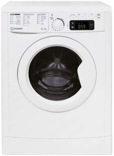 Lavadora Secadora Indesit EWDE751251WSPTN - F, Lava 7Kg, Seca 5Kg, 16 Programas, Display, Blanca