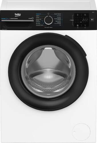 Lavadora Beko BM3WFU3721W - 7 kg, Clase A, 1200 rpm, EnegrySpin, Blanco