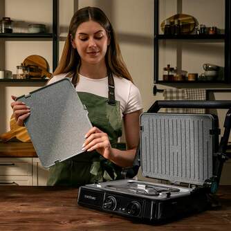 ASADORA CECOTEC 2200W DUAL 180%%%#186; 113326