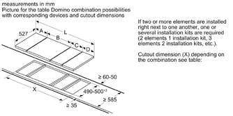 ENCIM. BOSCH PRA3A6B70 1F 30CM GAS