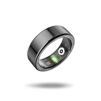 SMARTRING KSIX SATURN NEGRO XS TALLA 8 18,1 mm