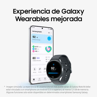 SMARTWATCH SAMSUNG GALAXY WATCH 8 40MM SILVER