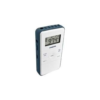 RADIO BOLSILLO SANGEAN DT-140 BLANCO/AZUL FM/AM