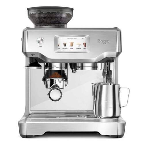 Cafetera Sage Barista Touch SES880BSS4EEU1 - 1680W, 15 Bar, Espumador, Molinillo, ThermoJet
