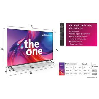 TV PHILIPS 75%%%quot; 75PUS8818 UHD GOOGLETV AMBI P5 120H