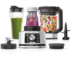 Batidora Vaso Ninja CB350EU Foodi Power Nutri - 1200W, 3 Jarras, 6 Programas