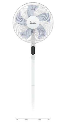 Ventilador de Pie Taurus Ice Brise - 40 cm, Motor DC, 3 en 1, blanco
