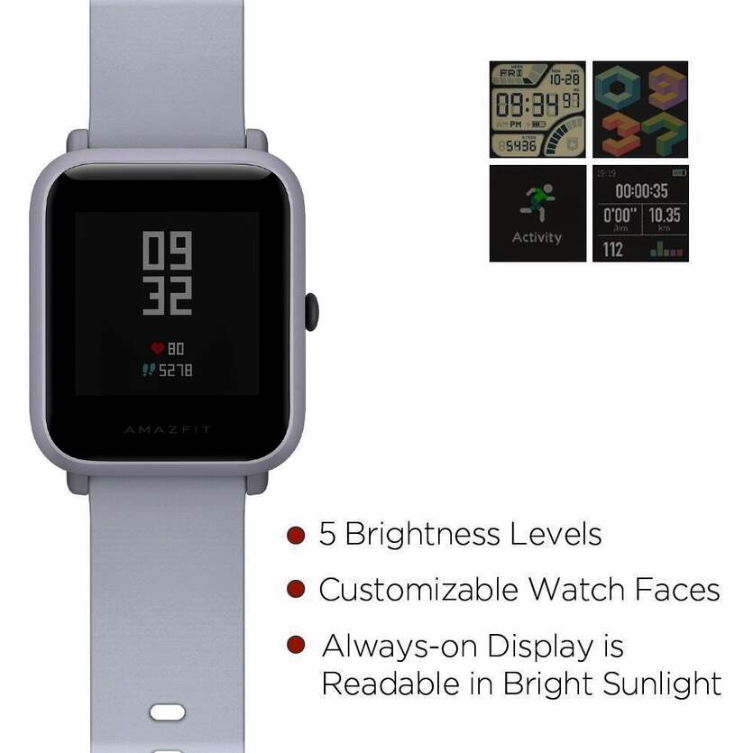 amazfit a1608 bip smartwatch