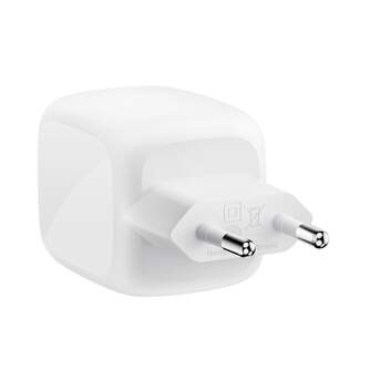 CARGADOR BELKIN 2XUSB C 65W GAN CARGA RAPIDA BLAN