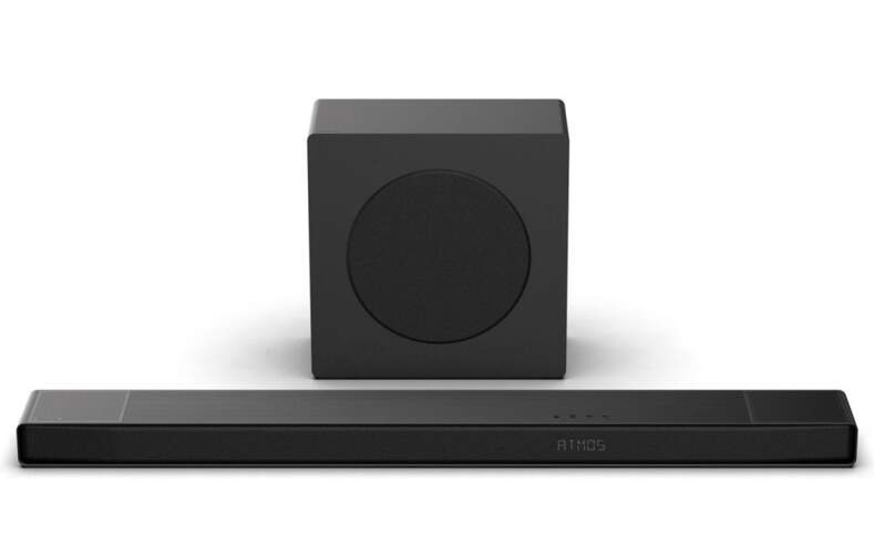 Barra de sonido Hisense AX3120Q - 3.1.2 canales, 440 W, Dolby Atmos, Bluetooth, con Subwoofer 240W