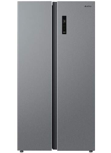 Frigor&iacute;fico Americano Artica AFEA17689F553I - 176x90 cm, 553L, No Frost, Clase E, Display, Inox