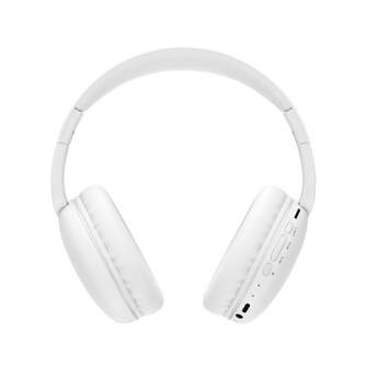 AURICULARES DCU BLUETOOTH DIADEMA   JACK BLANCO