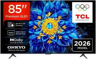 TV TCL 85%%%quot; 85P8L UHD MINILED GOOGLETV 144HZ