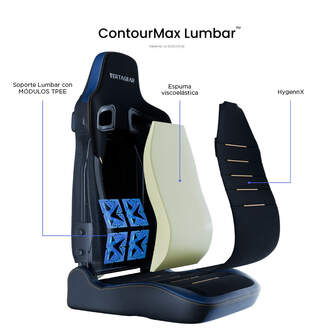 SILLA GAMING VERTAGEAR PL4800 X LARGE HYGE BLUE