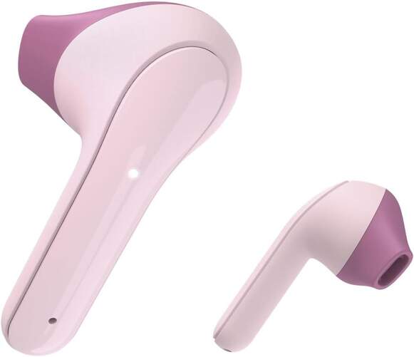 Auriculares Hama Freedom Light Rosas - Batería 7h, Bluetooth, Micro, Asistentes Voz, Sensor Táctil